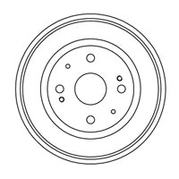 NF PARTS Тормозной барабан 252605NF